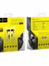 Hoco Pack 2-en-1 Casque & Ecouteurs Filaire avec micro - Jack 3.5mm - Noir & Gold