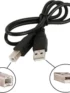 CABLE USB 2.0 POUR IMPRIMANTE 1.5 MÈTRES - NOIR