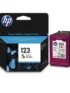 CARTOUCHE HP OROGINAL 123 COULEUR