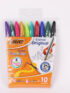 Pochette de 10 stylos à bille Bic ( 4 original et 6 Fashion )