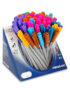 Pensan-Stylo à bille Triball, Différentes options de documents vifs, Bleu, Rouge, Noir, Jaune, Vert, Violet, Rose, Orange, Marron, Turquoise,